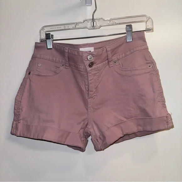 Hudson Jeans Ruby Mid Rise Flap Pockets Denim Shorts - Picture 3 of 8